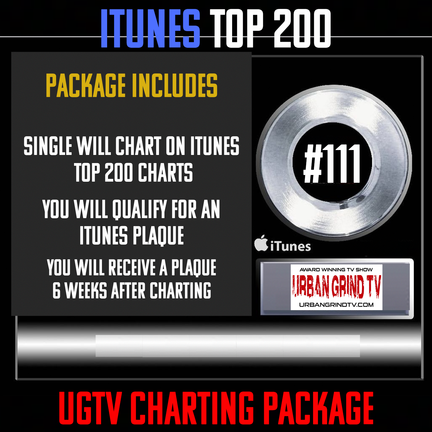 iTunes Music Charting 200 with – Urban Grind TV | Music + Videos + Interviews