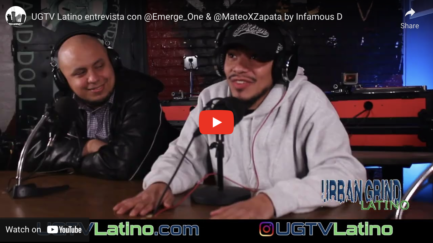 UGTV Latino entrevista con @Emerge_One & @MateoXZapata by Infamous D