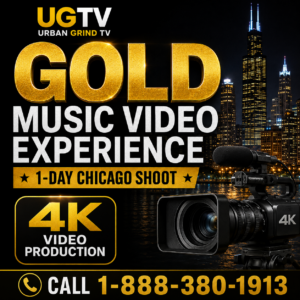 Gold Music Video Package: 1-Day Chicago Shoot, HD Video & TV Promotion