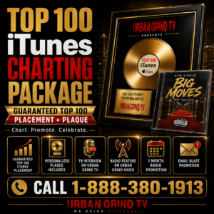 iTunes Charting Package: Top 100 Guaranteed w Plaque