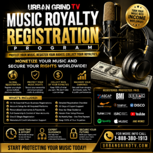 Music Royalty Registration Package: Protect Your Music & Collect Your Royaltie