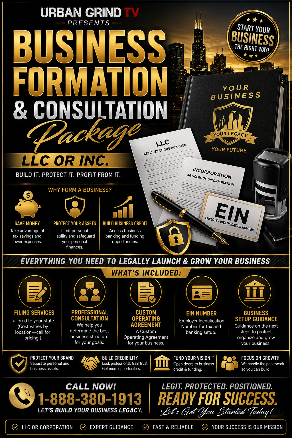 Business Formation Package: LLC or Corporation Setup & Consultation - Image 2